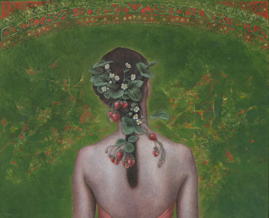 いちごの髪飾り|2024